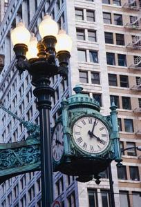 Photograph of The Marshall Field Clock Chicago